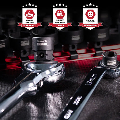Stubby Impact Socket Sets with Magnetic Socket Inserts - Shopthatapp.ca