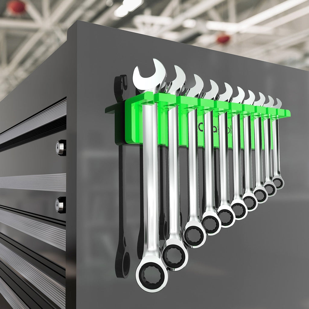 Magnetic Tool Organizer - Durable Magnetic Wrench Holder for Efficient Workspace Management