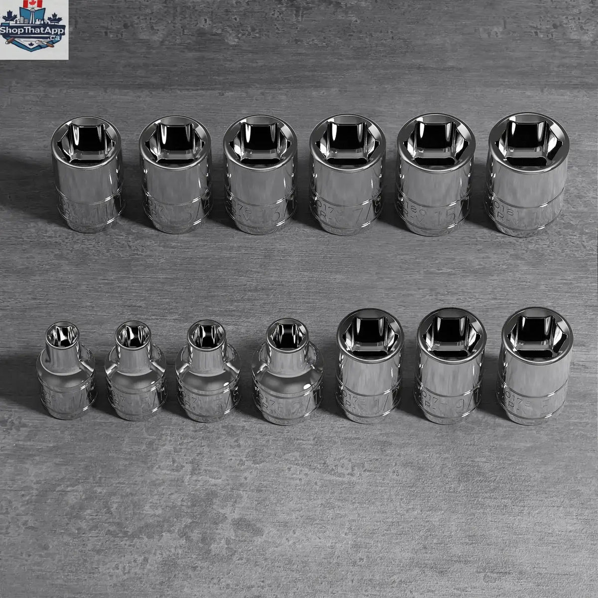 Chrome Socket Sets - Shopthatapp.ca