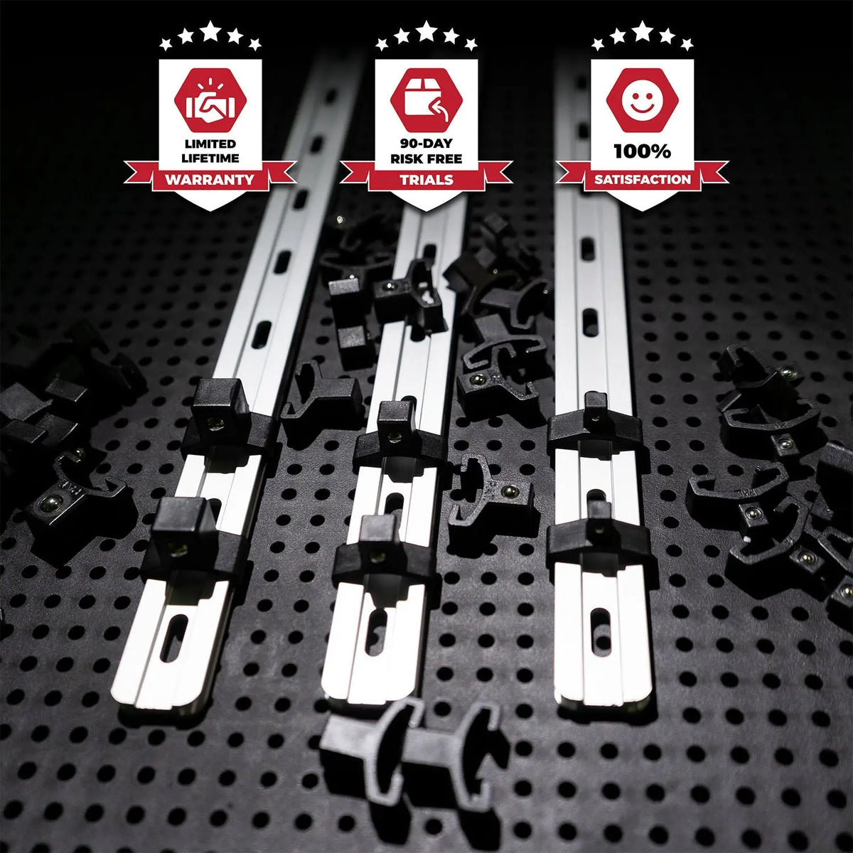 Toolgrid Aluminum Socket Rails for Organized Tool Storage - Shopthatapp.ca