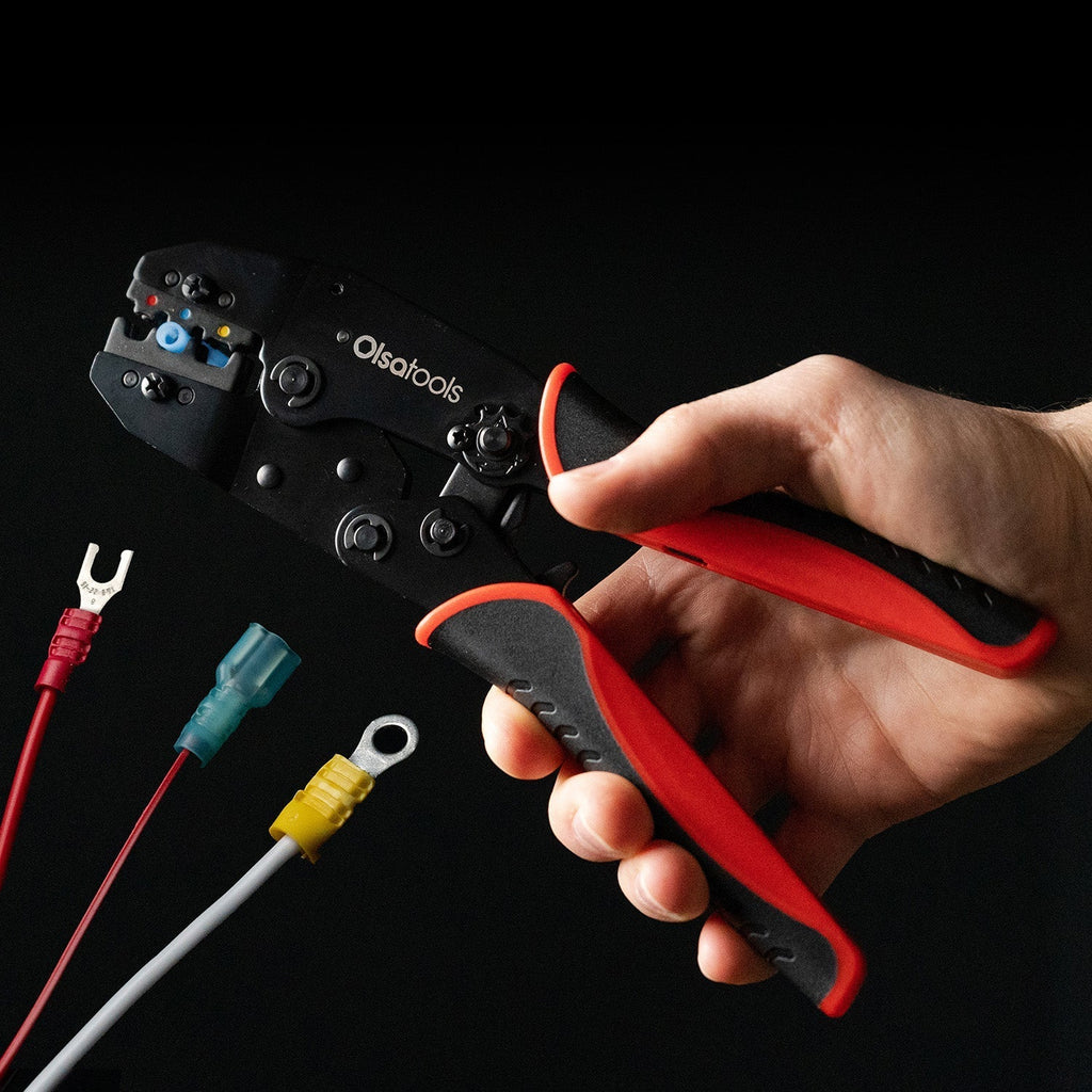 Ratcheting Wire Crimper