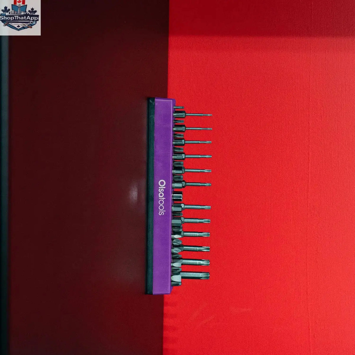 Magnetic Hex Bit Organizer for Effortless Tool Management and Easy Access - Shopthatapp.ca