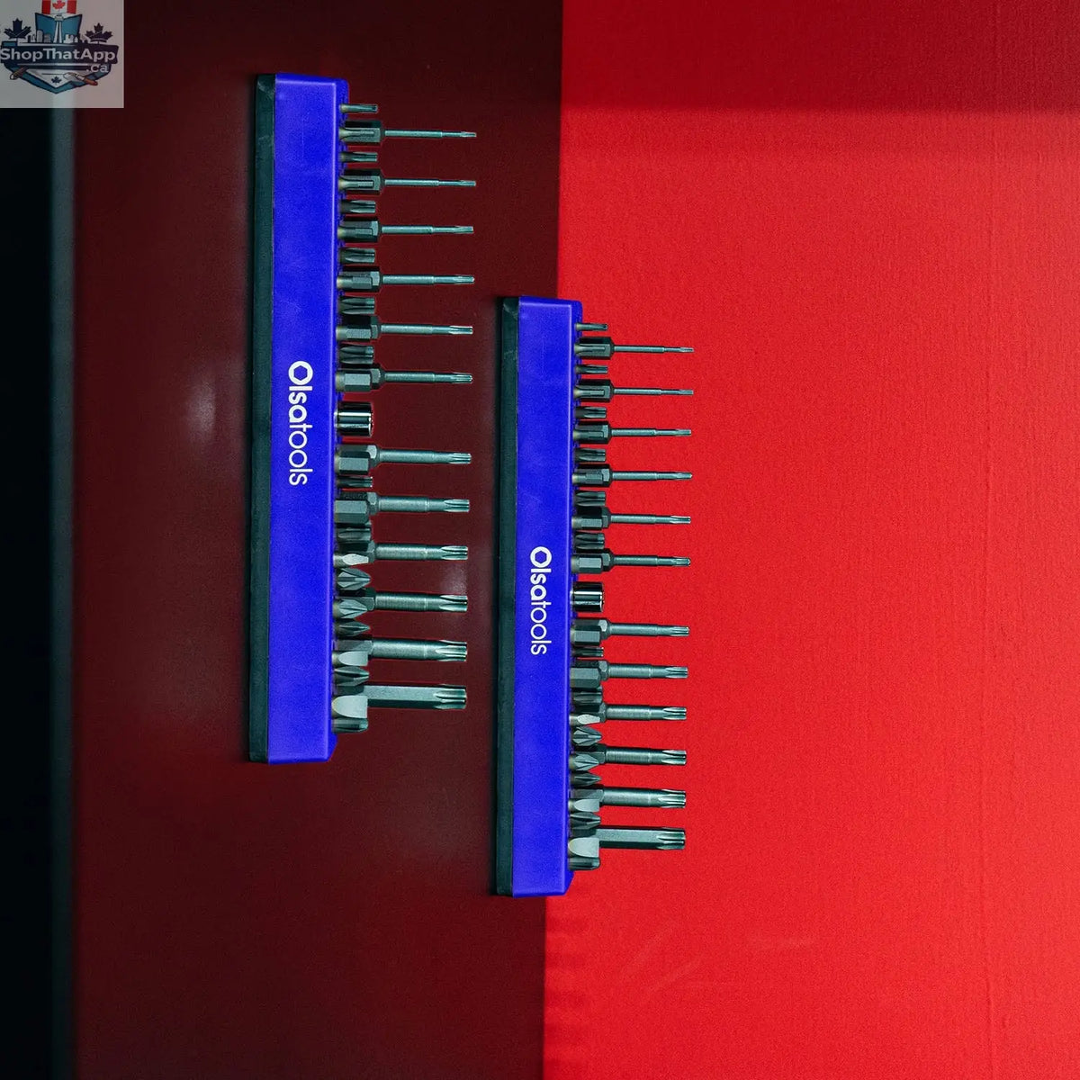 Magnetic Hex Bit Organizer for Effortless Tool Management and Easy Access - Shopthatapp.ca
