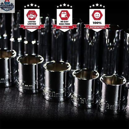 Chrome Socket Sets - Shopthatapp.ca