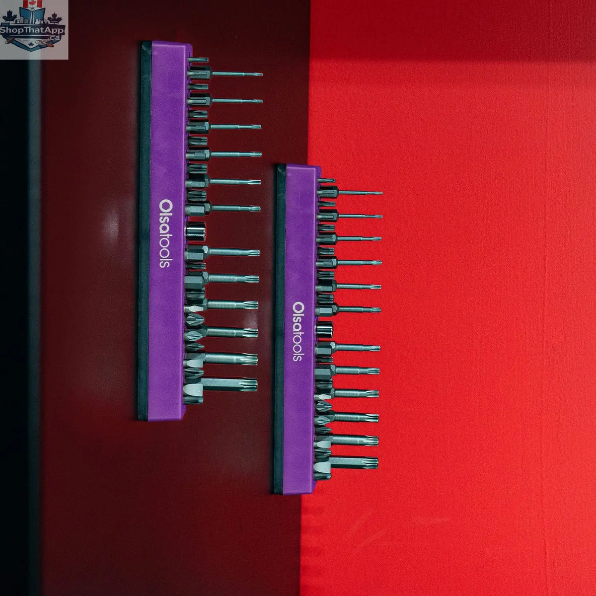 Magnetic Hex Bit Organizer for Effortless Tool Management and Easy Access - Shopthatapp.ca