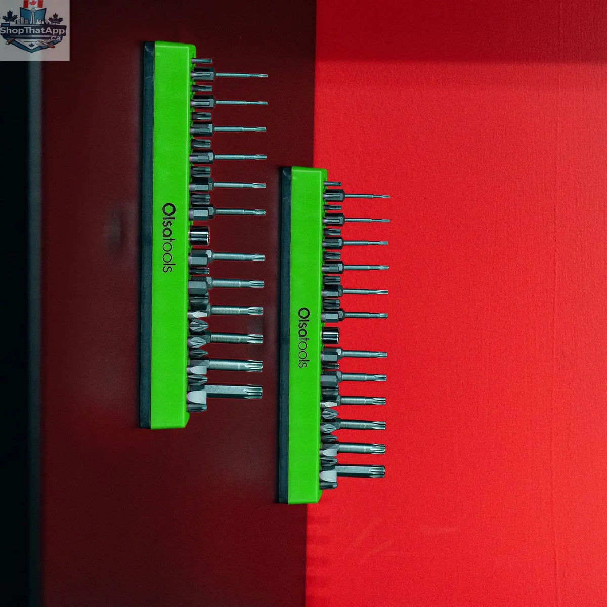 Magnetic Hex Bit Organizer for Effortless Tool Management and Easy Access - Shopthatapp.ca