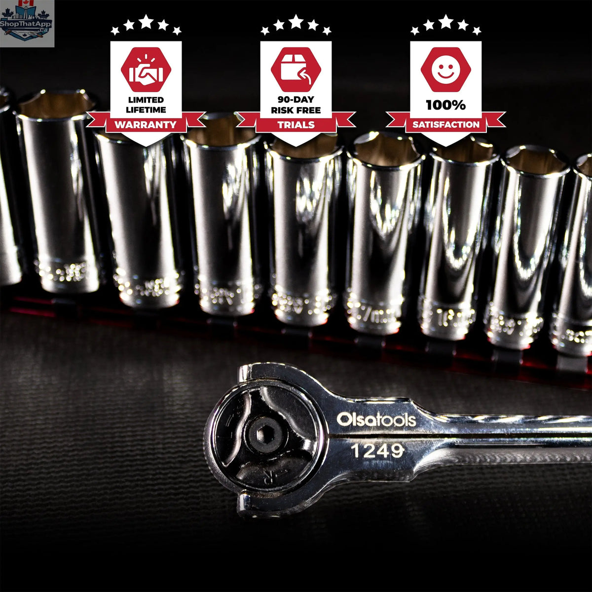 Chrome Socket Sets - Shopthatapp.ca