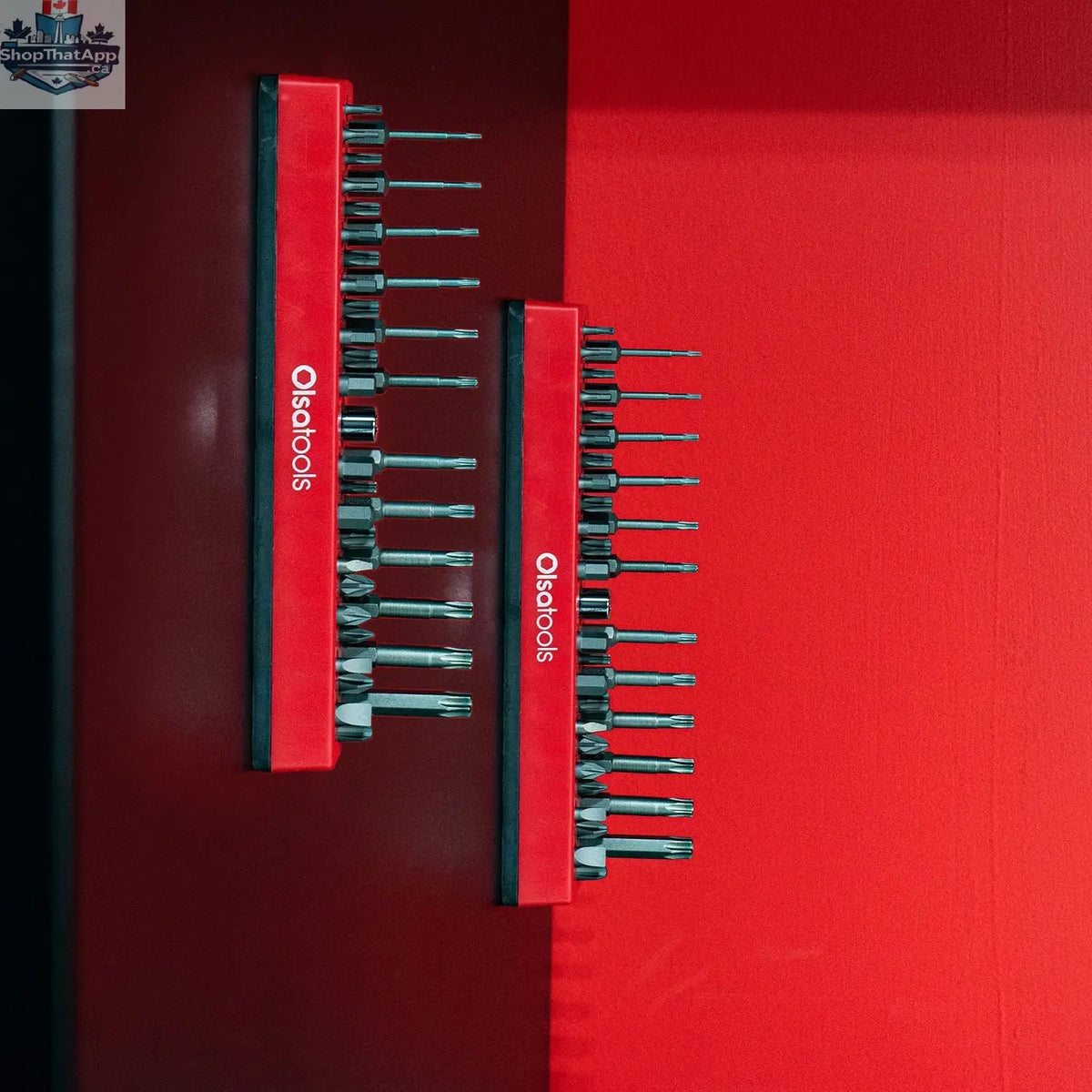 Magnetic Hex Bit Organizer for Effortless Tool Management and Easy Access - Shopthatapp.ca