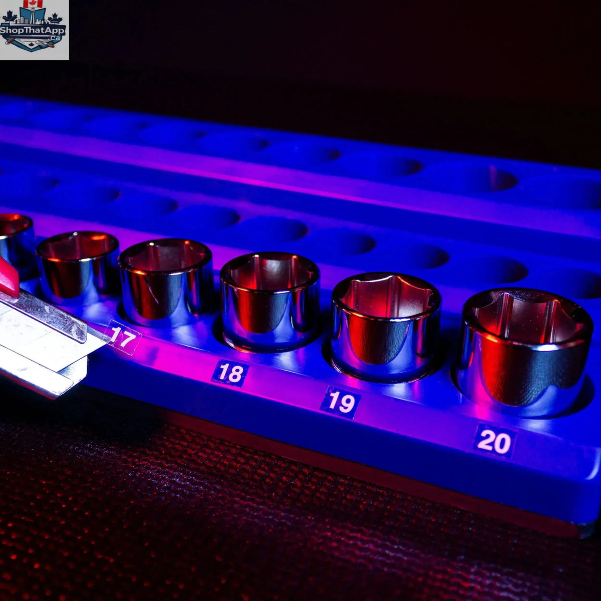 3-Row Magnetic Socket Holder - Shopthatapp.ca