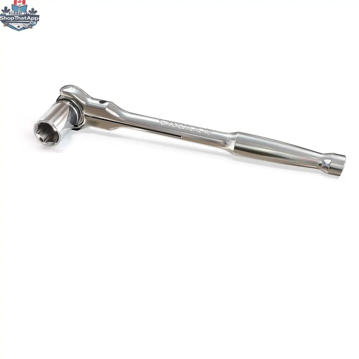 Swivel Head Ratchet - 90 Tooth Round Head - Shopthatapp.ca