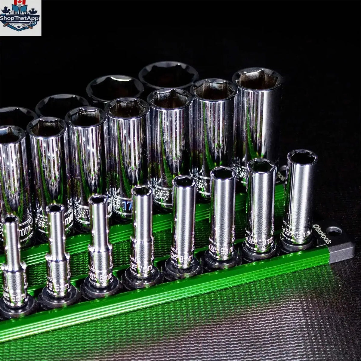 Magnetic Socket Rails for Secure Tool Organization in Aluminum - Shopthatapp.ca