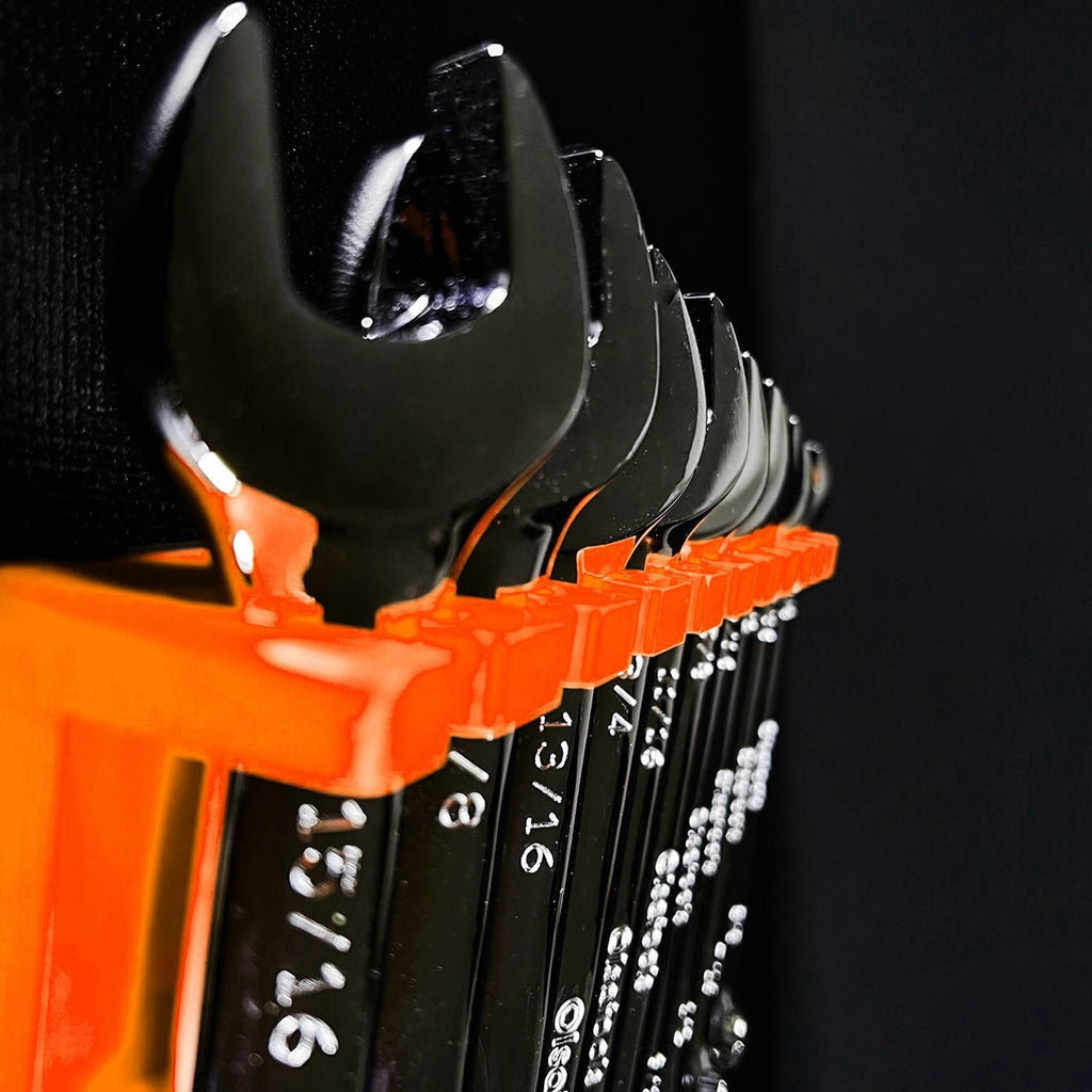 Magnetic Tool Organizer - Durable Magnetic Wrench Holder for Efficient Workspace Management