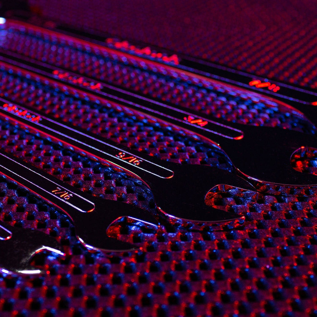 Non-Slip Tool Chest Liner with Perforated Surface for Enhanced Grip