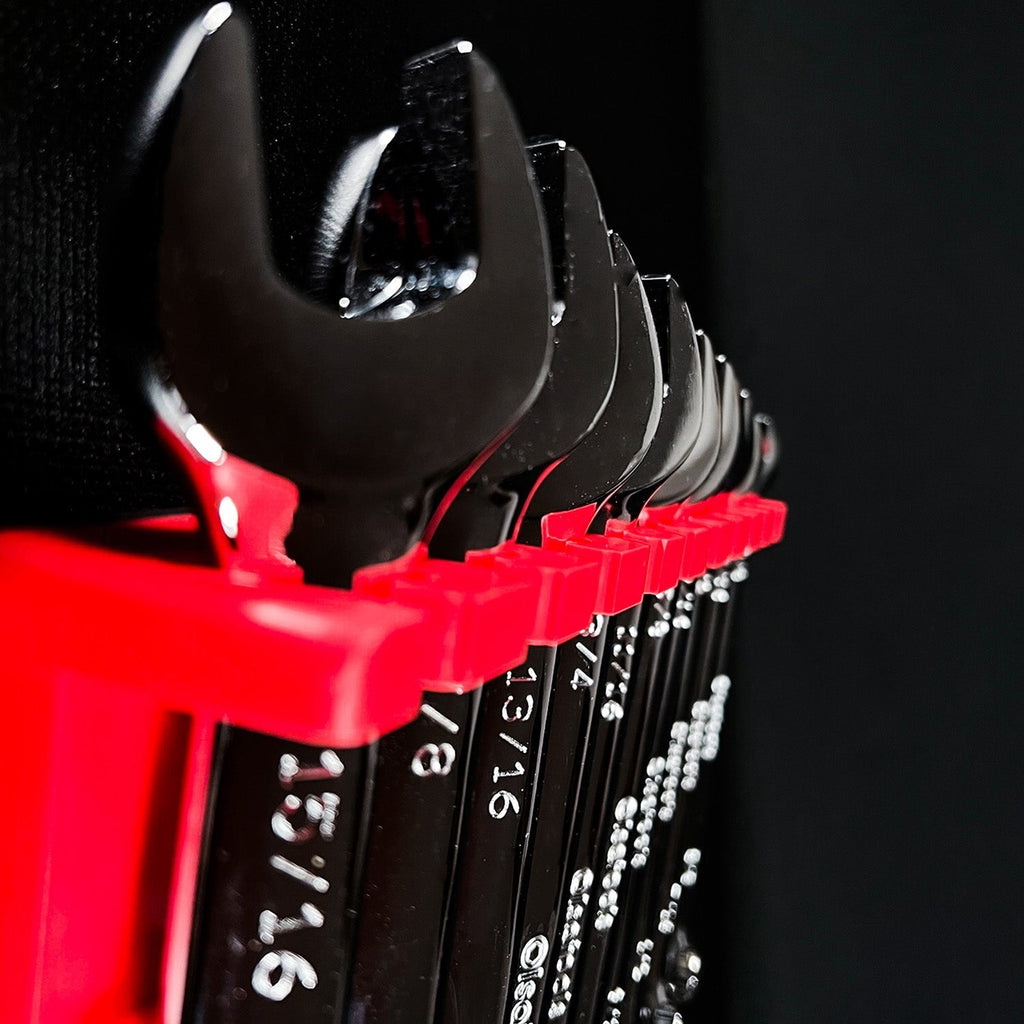 Magnetic Tool Organizer - Durable Magnetic Wrench Holder for Efficient Workspace Management