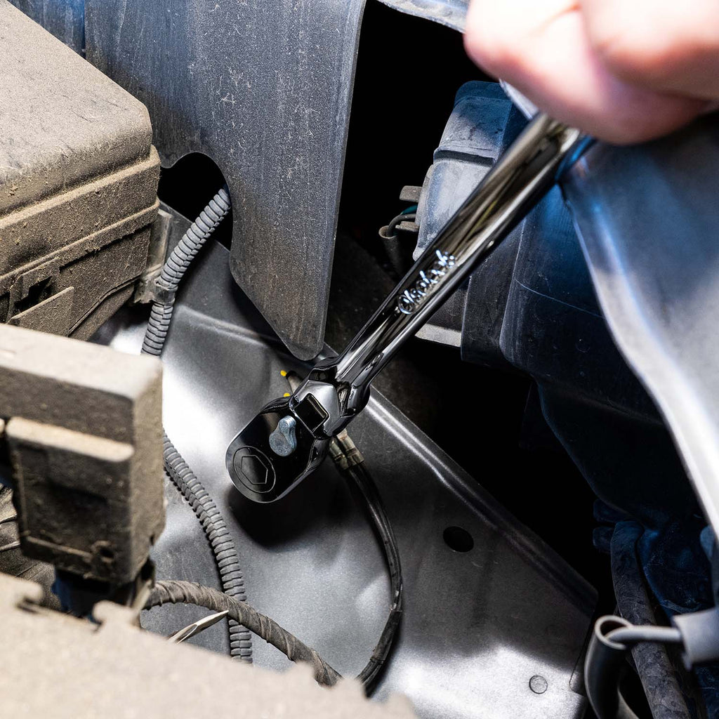 Flex Head Ratchet 90 Tooth for Enhanced Torque and Precision
