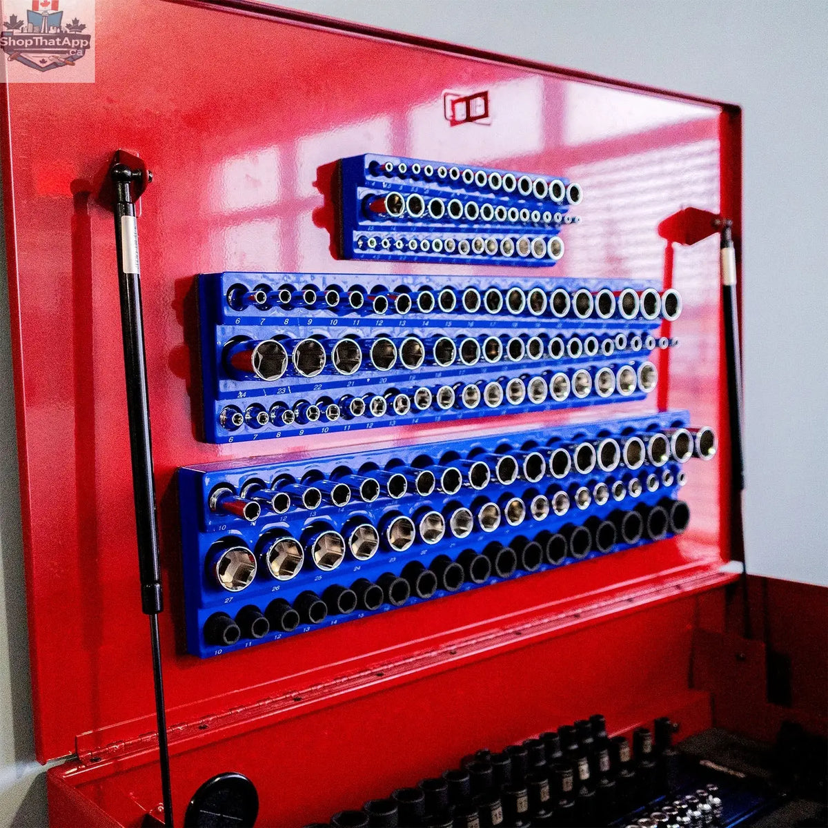 3-Row Magnetic Socket Holder - Shopthatapp.ca
