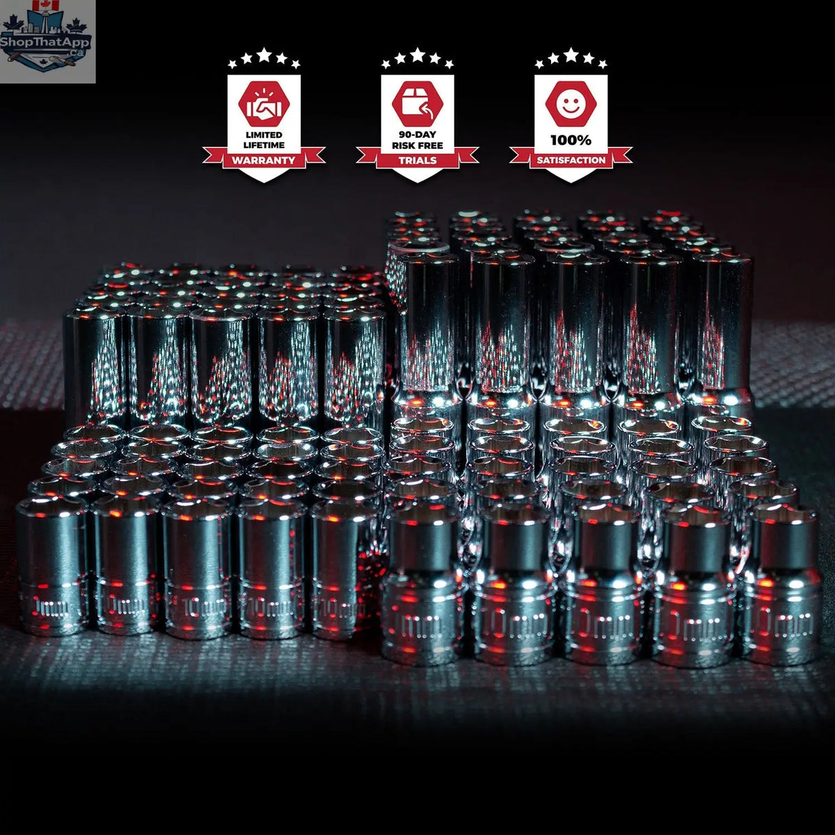 100pc 10 mm Socket Sets - Shopthatapp.ca