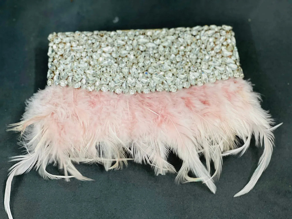 The HOPE Feather Clutch