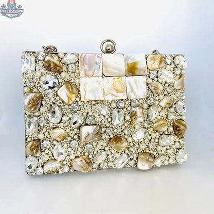 LYLA Gold Clutch bag - Shopthatapp.ca