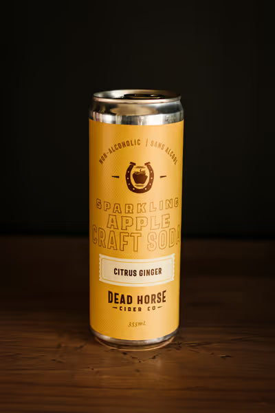Dead Horse Cider Citrus Ginger - Refreshing Craft Cider with Zesty Flavor