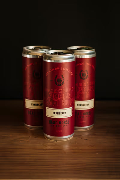 Dead Horse Cider - Cranberry Cider with Cherry Coffee Bitters