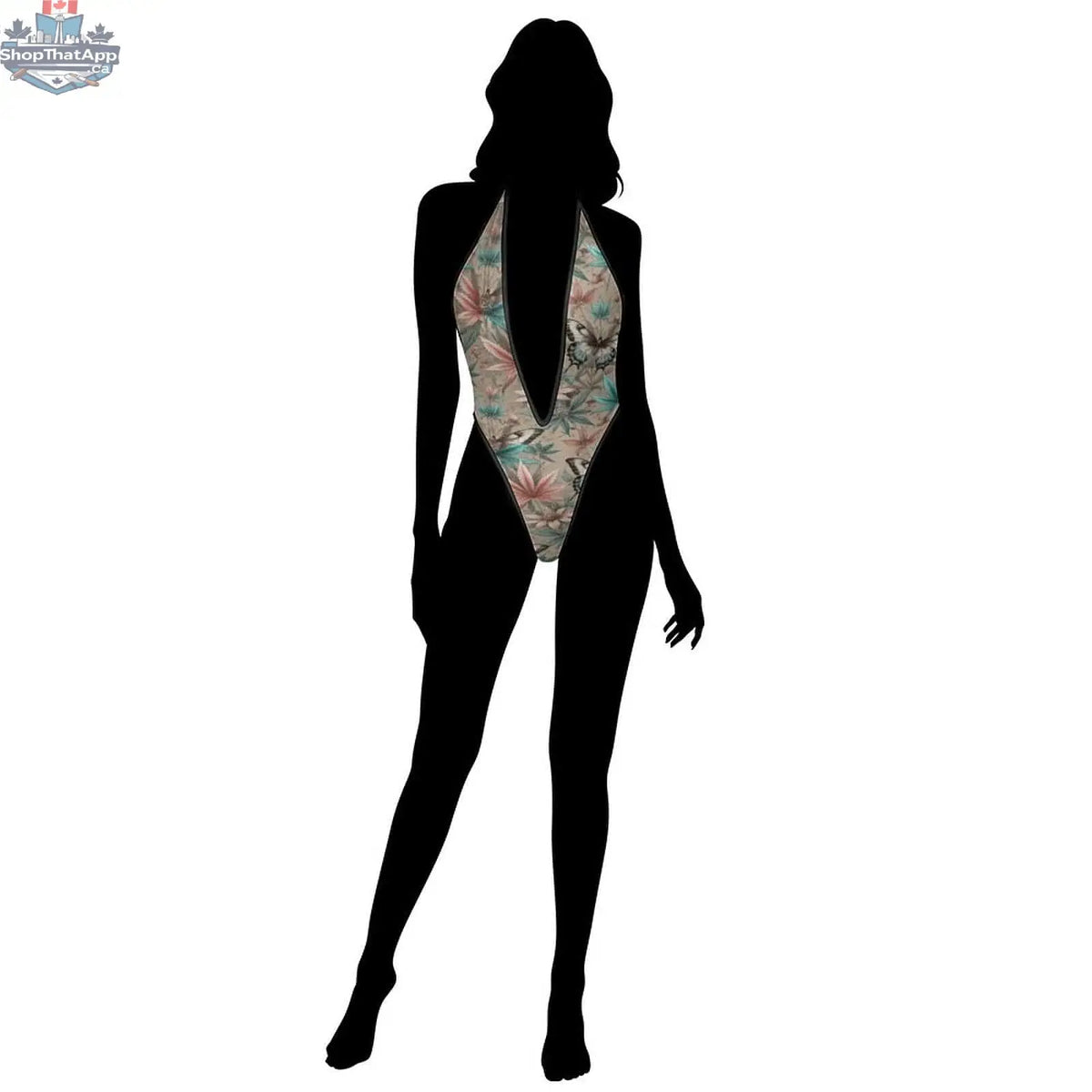JANE DOPE Fly Sexy AF deep-V thong with sleek black design and minimal coverage, ideal for bold, stylish lingerie.