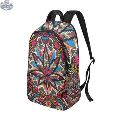 Jane Dope Batik Bliss Stash Pack casual backpack for adults with colorful batik design and adjustable straps.