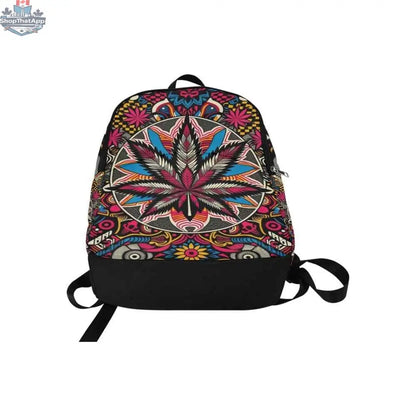 JANE DOPE Batik Bliss Stash Pack casual backpack for adults with vibrant batik pattern and multiple compartments.