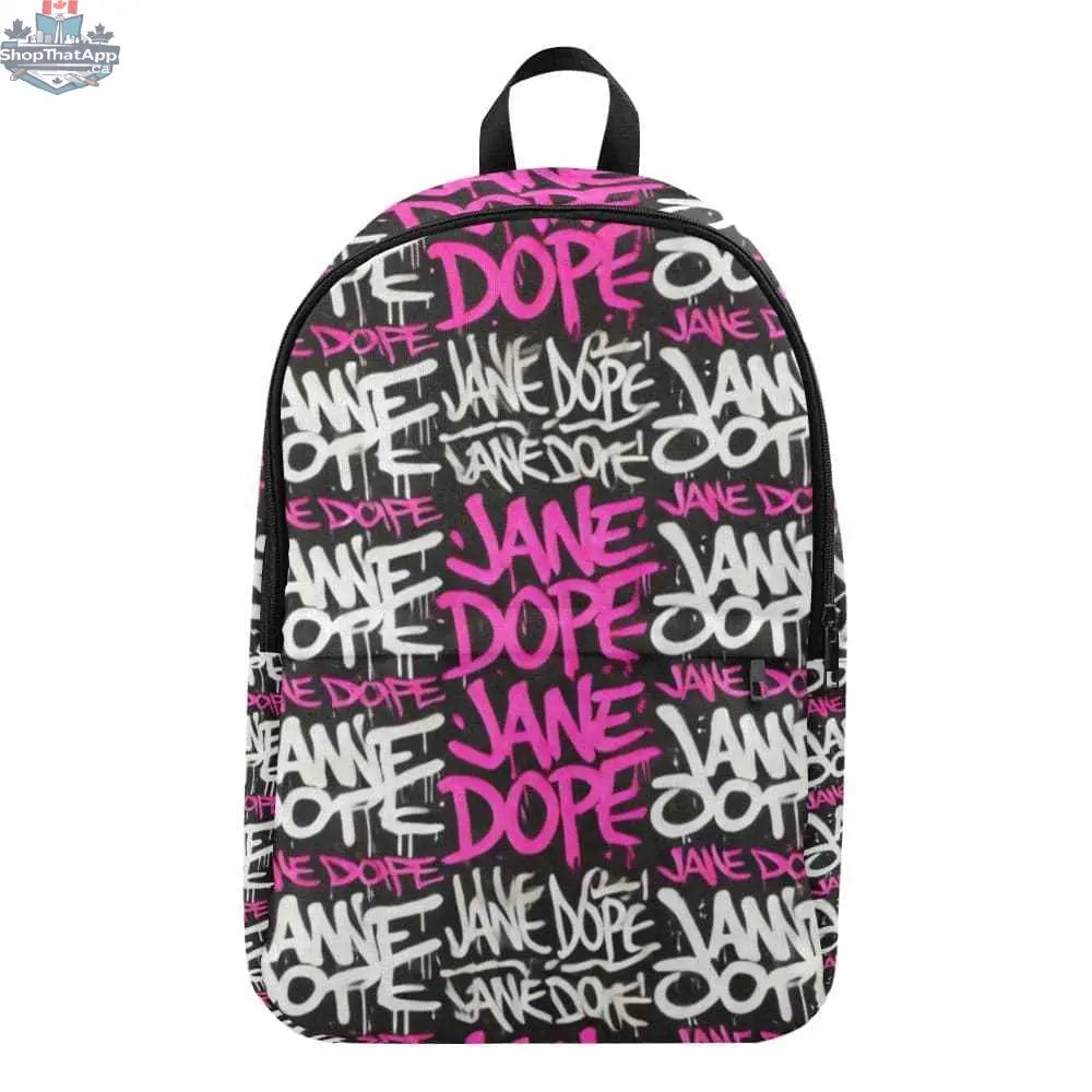 Jane Dope Dank Stash Pack casual backpack for adults, stylish and discreet storage solution for stashing items.