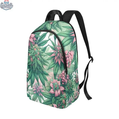 Pink Haze casual backpack for adults by JANE DOPE, featuring a stylish stash pack design and adjustable straps.
