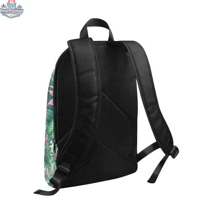 Pink Haze stash pack casual backpack for adults by JANE DOPE, showing soft pink color and spacious main compartment.
