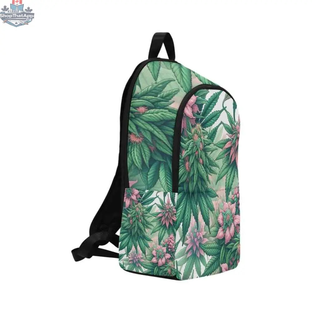 Pink Haze stash pack casual backpack for adults by JANE DOPE, showing a stylish pink backpack with multiple compartments.