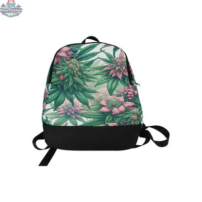Pink Haze Stash Pack casual backpack for adults by JANE DOPE, featuring a stylish pink design and spacious storage.