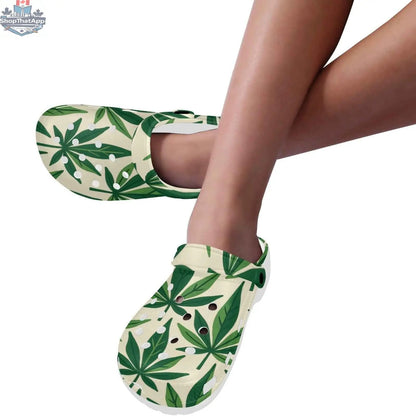 Unisex foam grass clogs by JANE DOPE, featuring a comfortable and stylish design suitable for adults for various occasions.