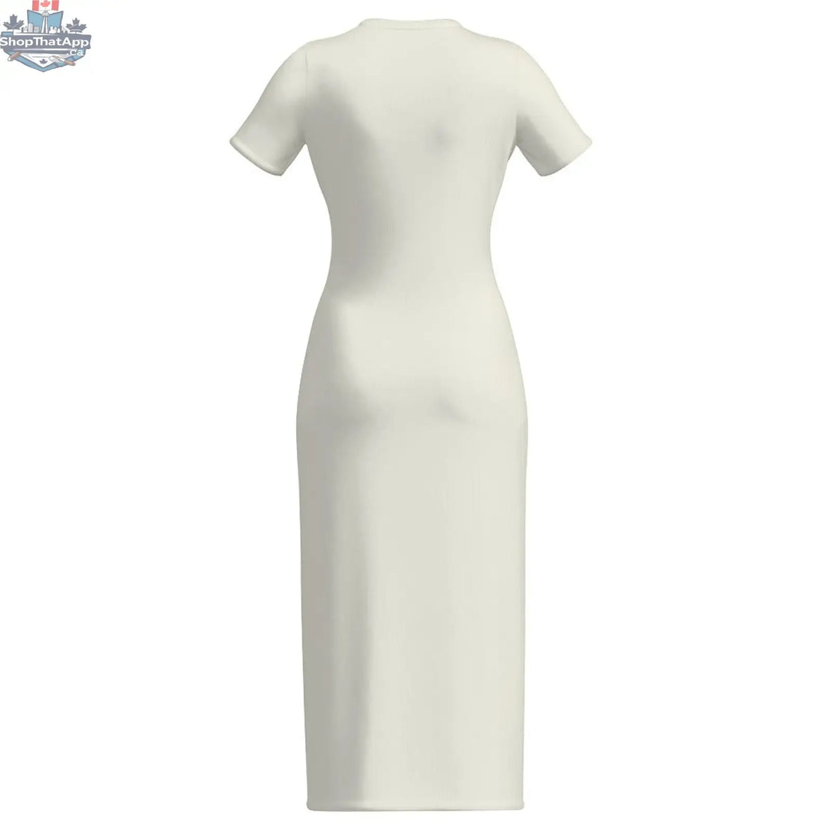 JANE DOPE Flora bodycon maxi dress featuring a deep-V neckline and thong design, form-fitting, elegant evening wear.