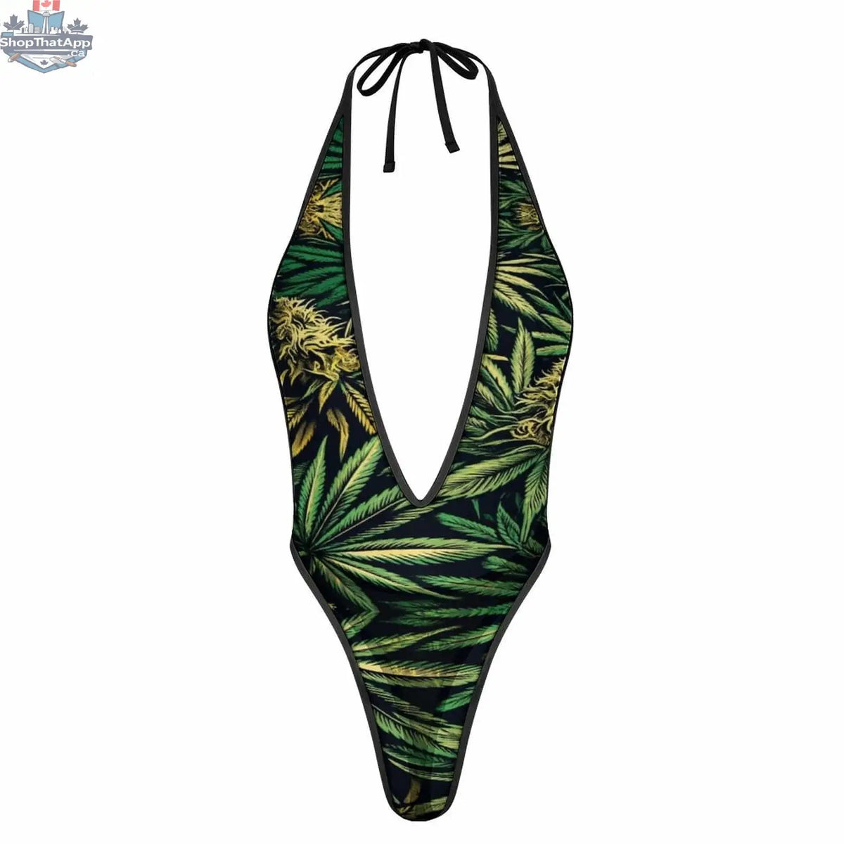 White JANE DOPE Big Buds sexy deep-V thong with comfortable fit and alluring design, perfect for bold style.