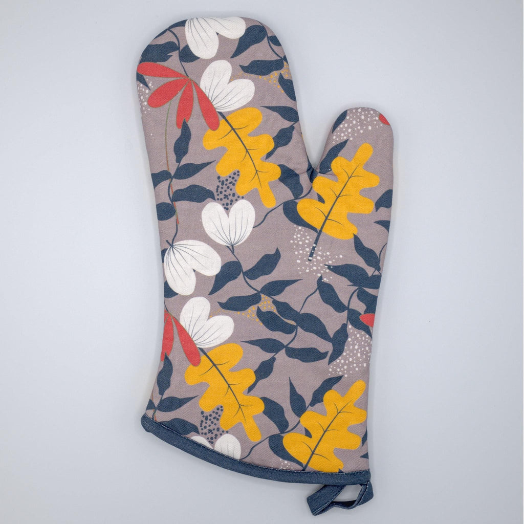 Just Leaves-Oven Mitt and Pot Holder - Shopthatapp.ca