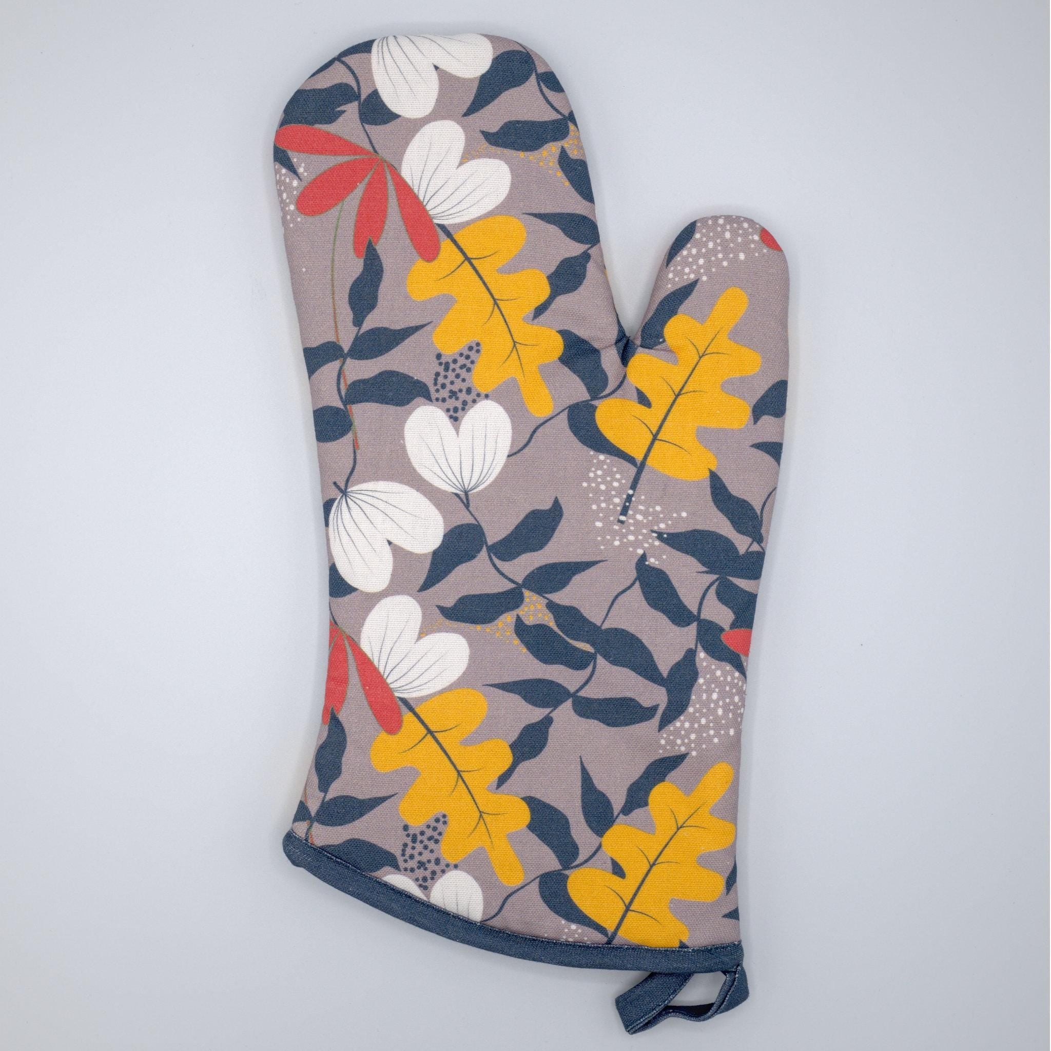 Just Leaves-Oven Mitt and Pot Holder - Shopthatapp.ca