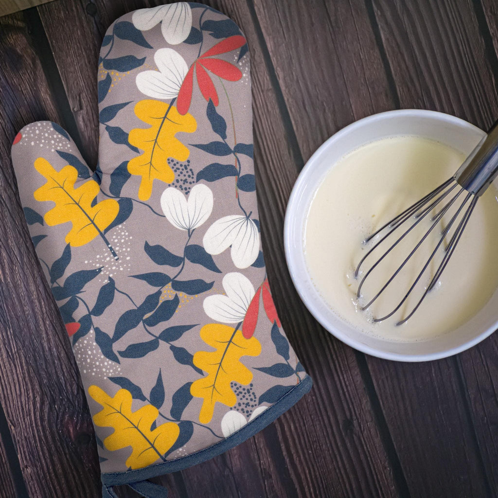 Just Leaves-Oven Mitt and Pot Holder - Shopthatapp.ca