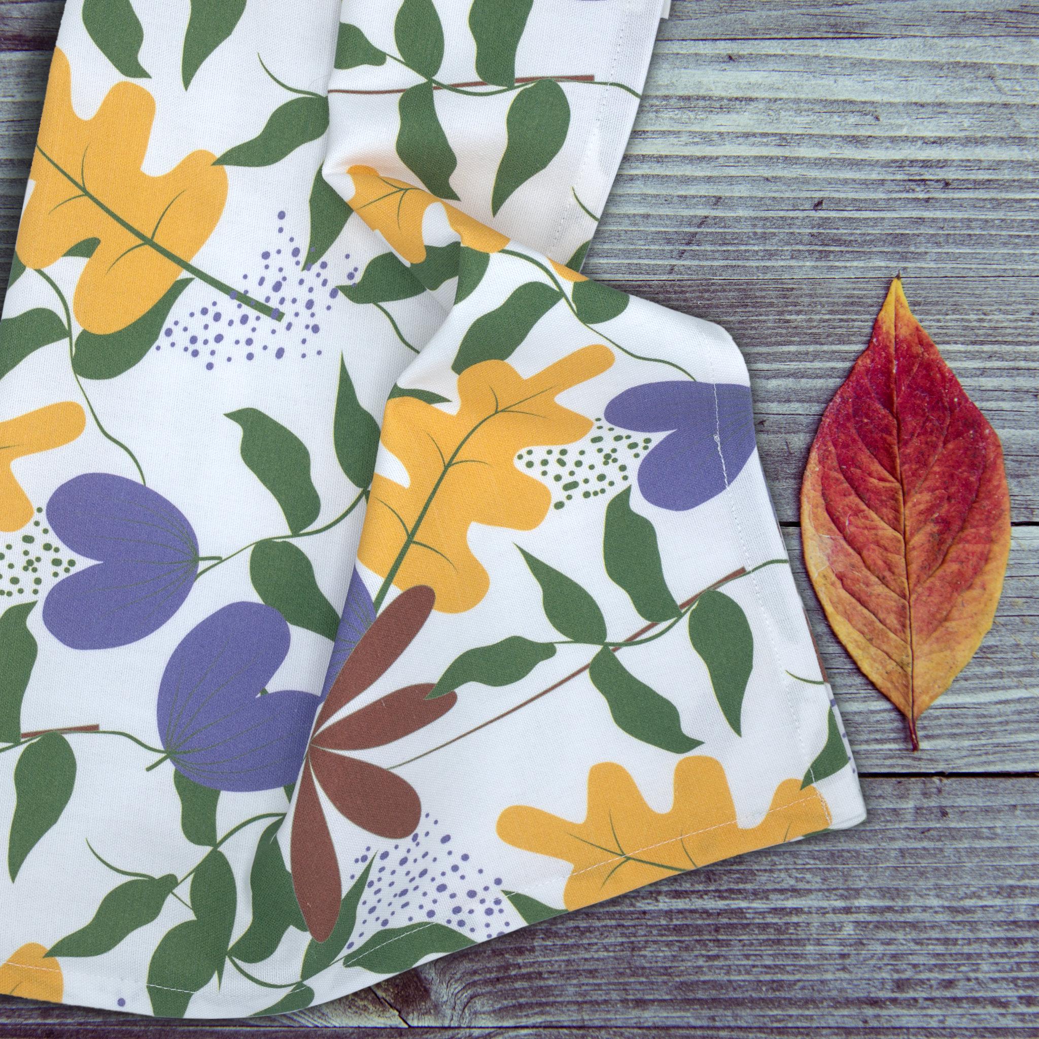 Just Leaves-Tea Towels - Shopthatapp.ca