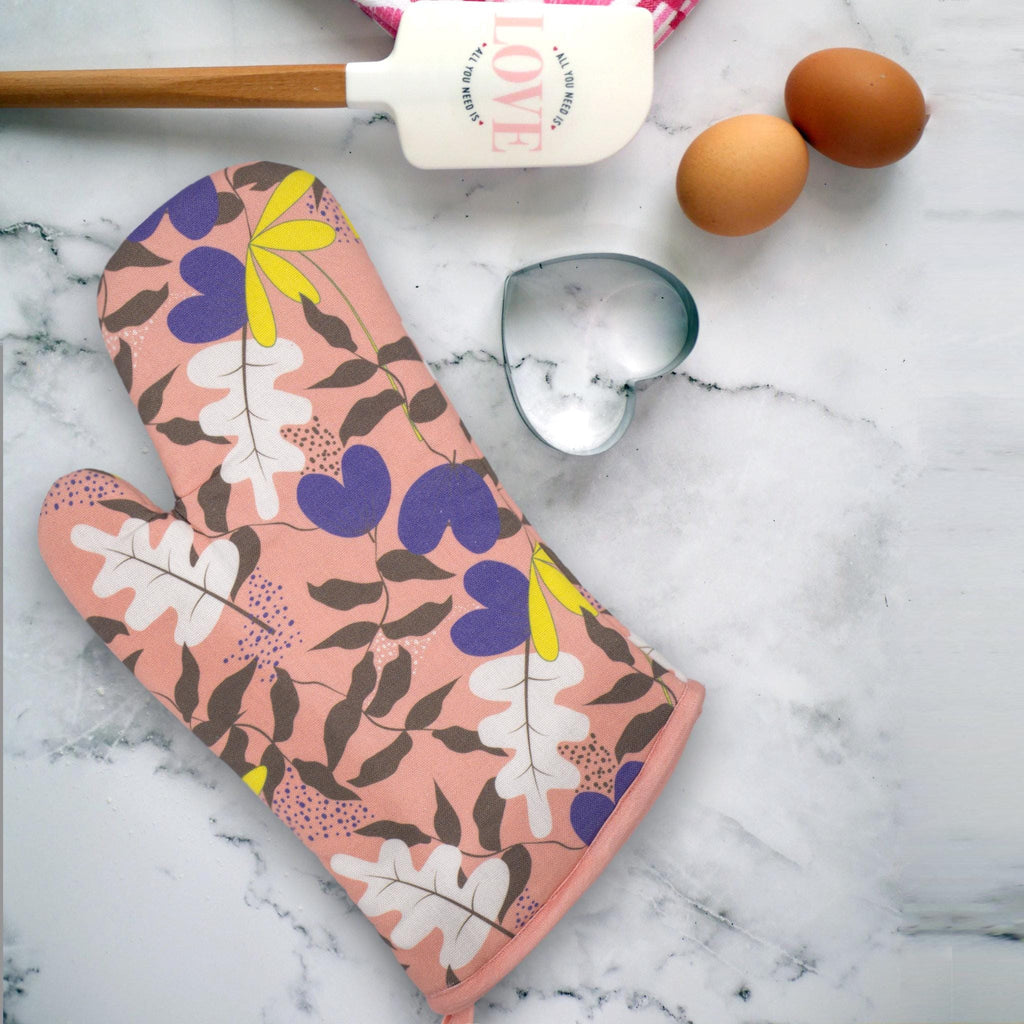 Just Leaves-Oven Mitt and Pot Holder - Shopthatapp.ca