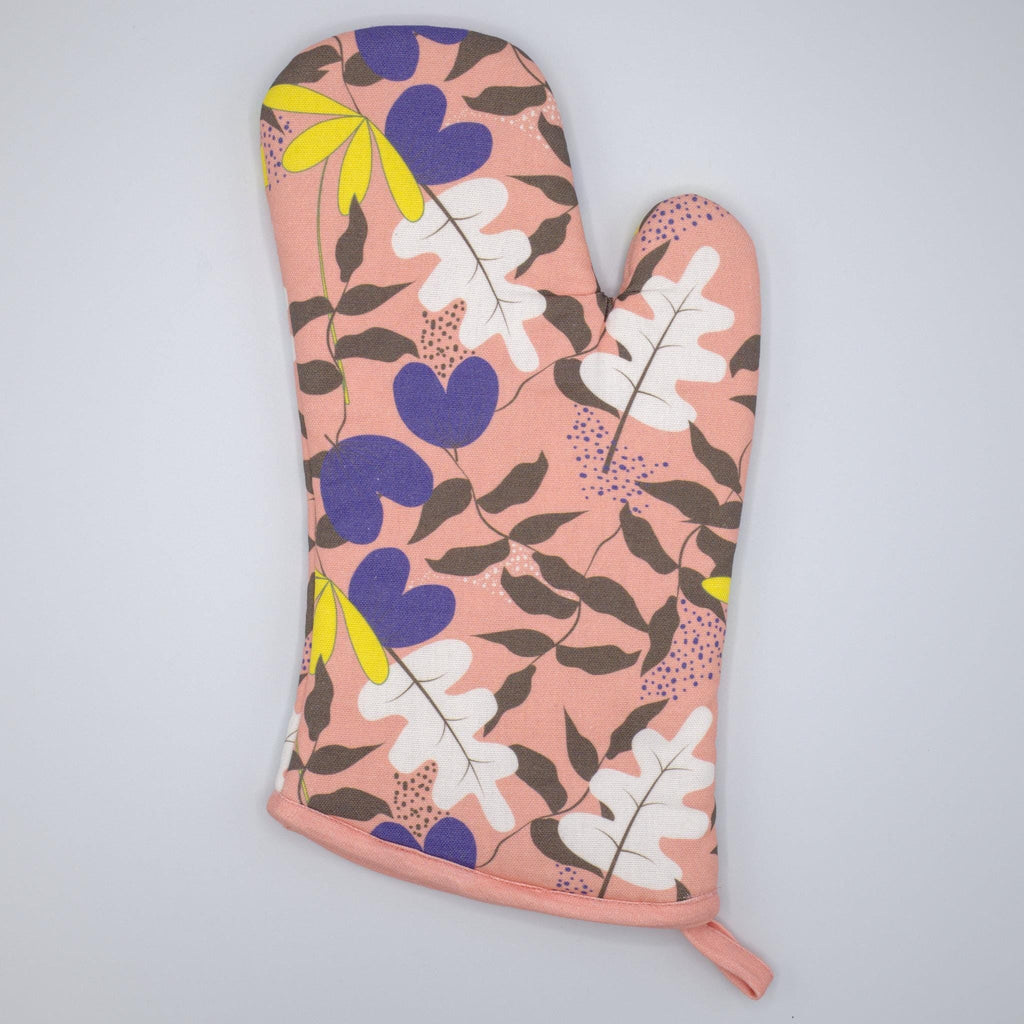 Just Leaves-Oven Mitt and Pot Holder - Shopthatapp.ca