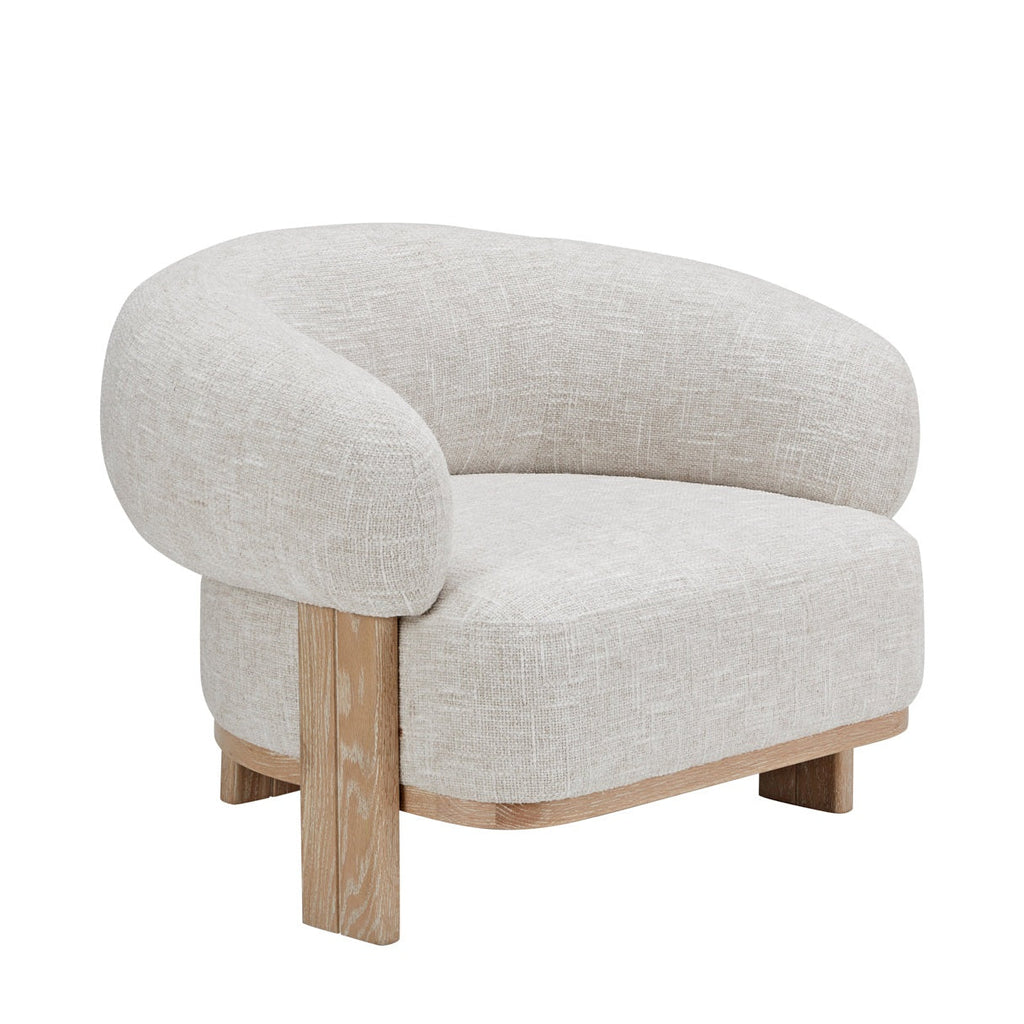 Konsta Accent Chair with Solid Wood Frame - Www.Shopthatapp.ca