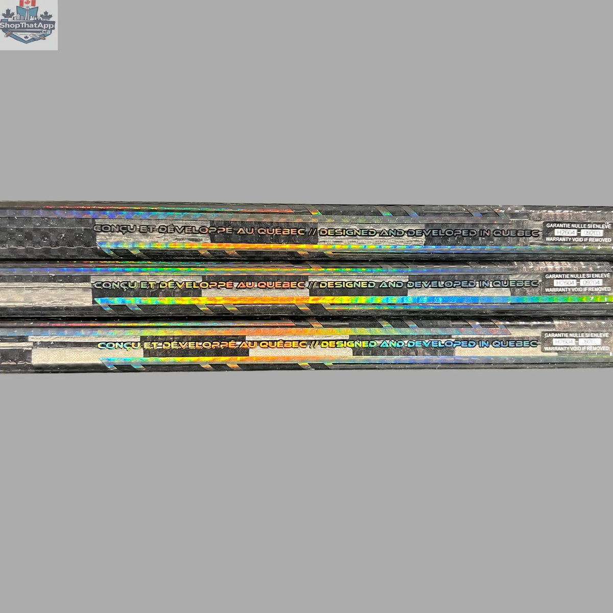 LabSports Pro All Black V2 hockey stick featuring sleek black carbon design for intermediate performance in hockey gameplay.