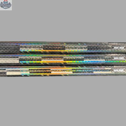 LabSports Pro All Black V2 hockey stick featuring sleek black carbon design for intermediate performance in hockey gameplay.