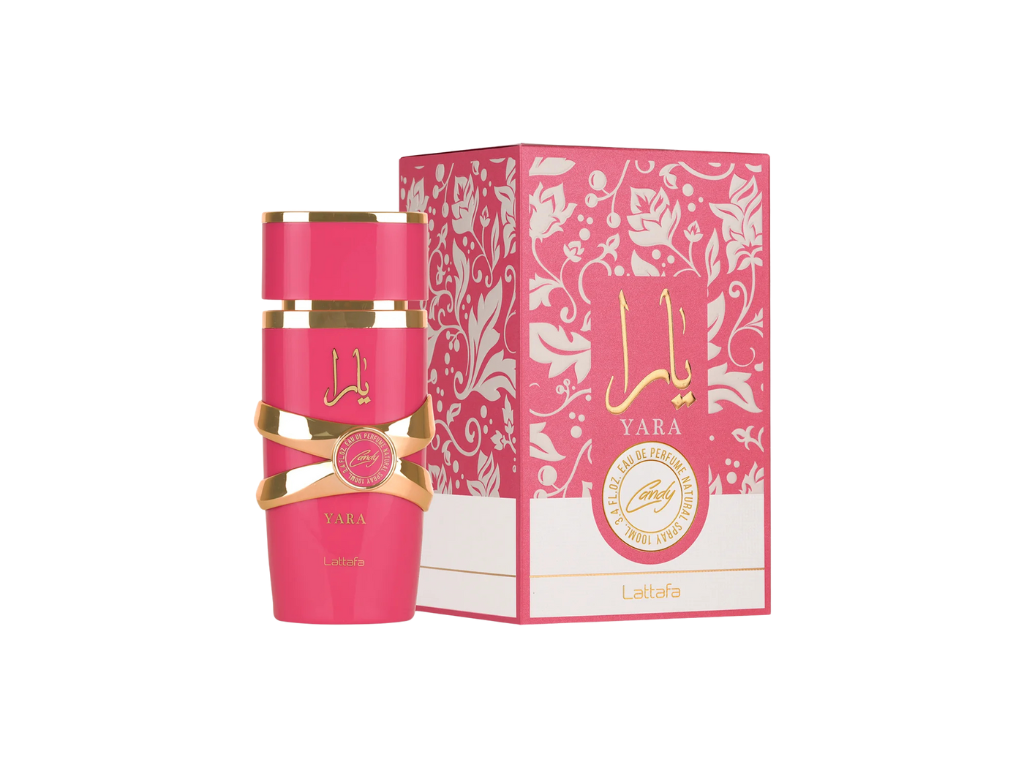 Lattafa Yara Candy Eau de Parfum for Women 100mL (3.4oz)