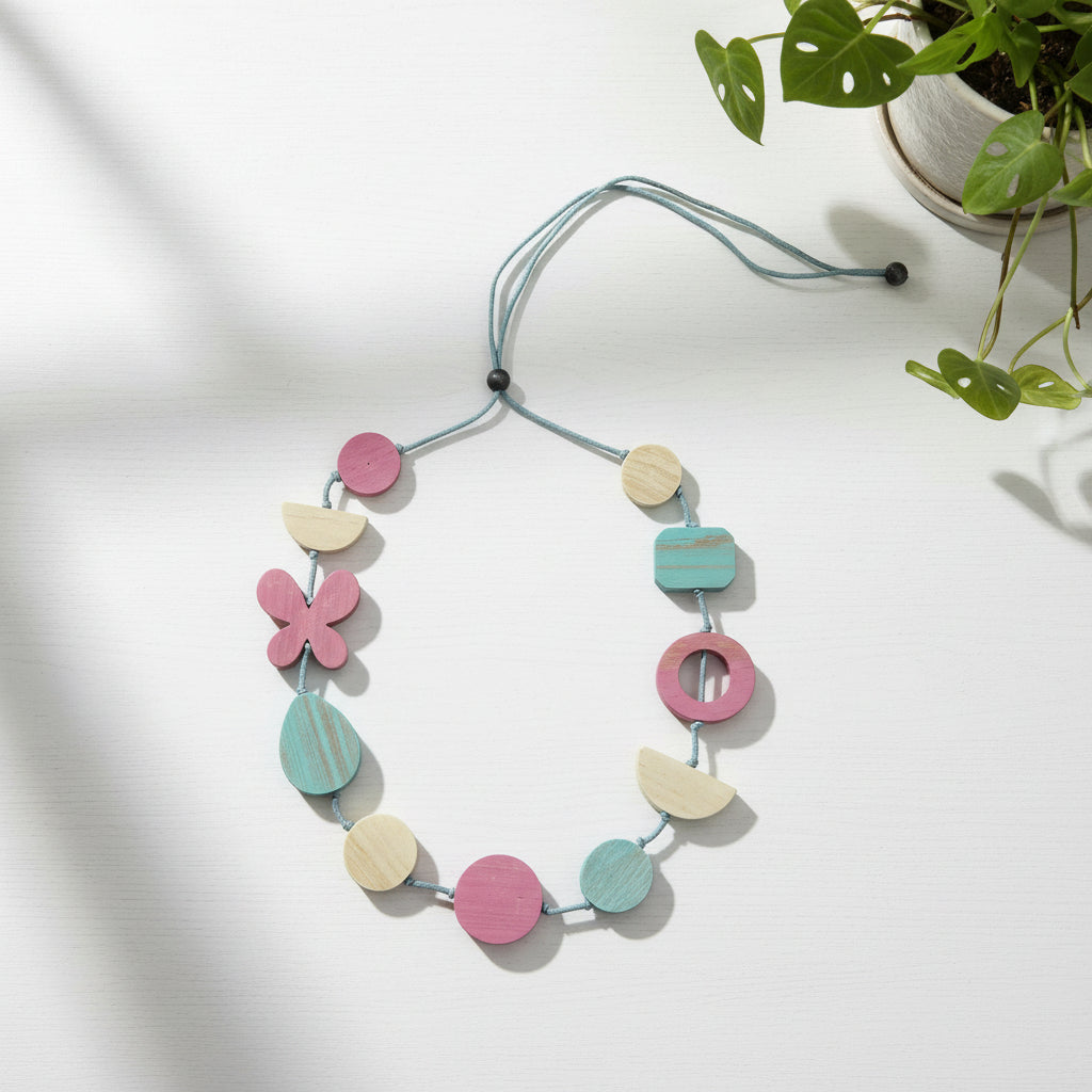 Wooden Butterfly Necklace - Shopthatapp.ca