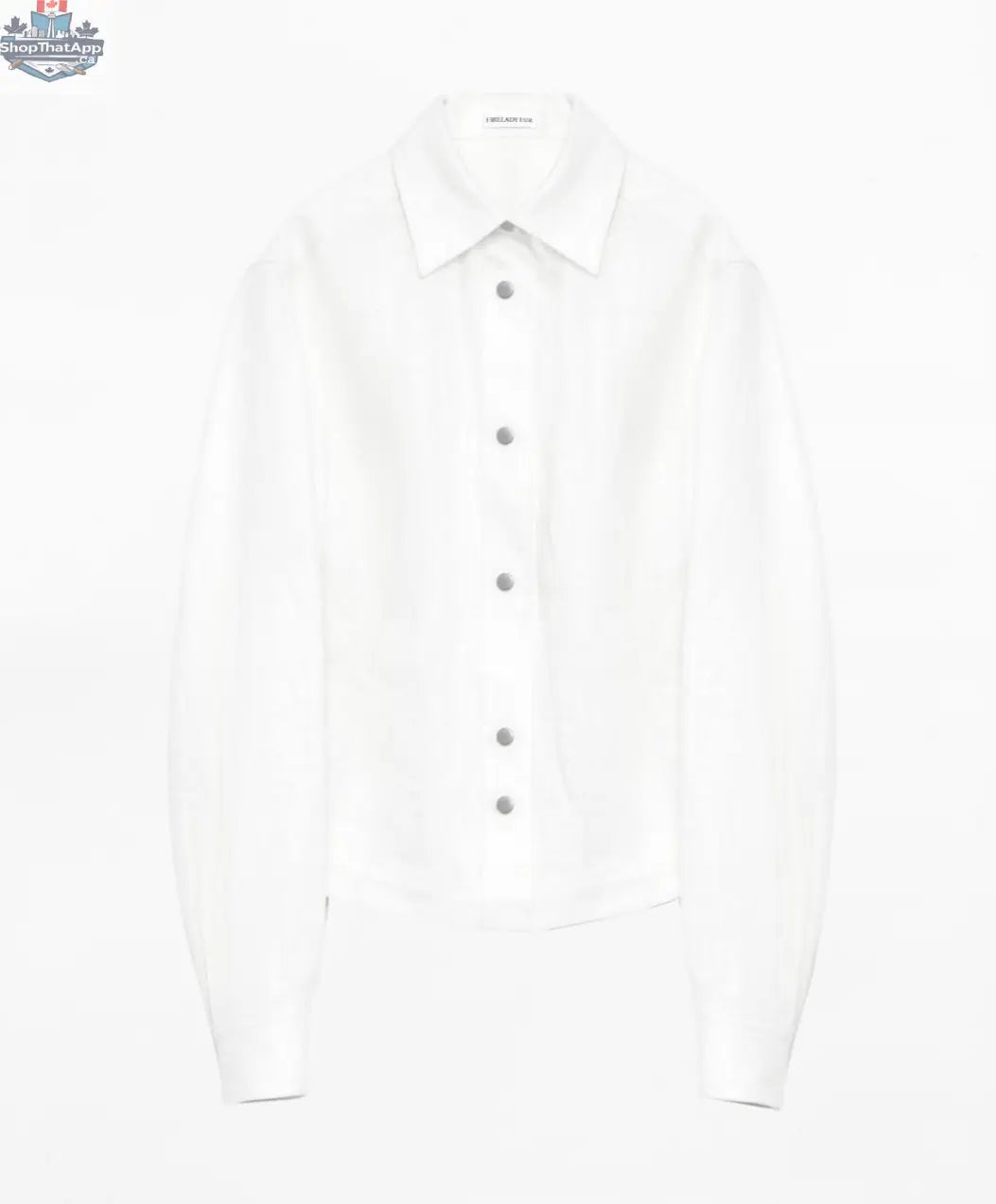 Berlin Afternoon Tea Waist Shirt - Refreshing Breathable Twill Linen Deconstructed Silhouette Old Money Style Top - Shopthatapp.ca