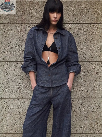 Berlin Afternoon Tea Waist Shirt - Refreshing Breathable Twill Linen Deconstructed Silhouette Old Money Style Top - Shopthatapp.ca