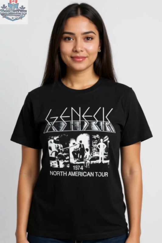 Little Guitars Genesis Lamb Lies Down T-Shirt, official band merchandise, featuring bold graphic design on the front.